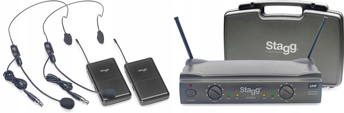Stagg Suw 50 Hh Eg Eu – Uhf-funksystem