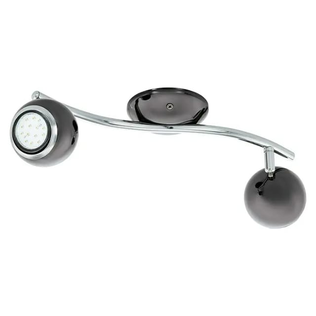 EGLO BIMEDA Spot, nickel-nero, chrom