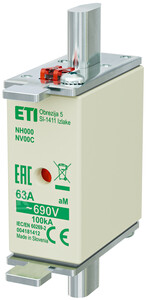 Nh000 Am 63a/690v Einsatz