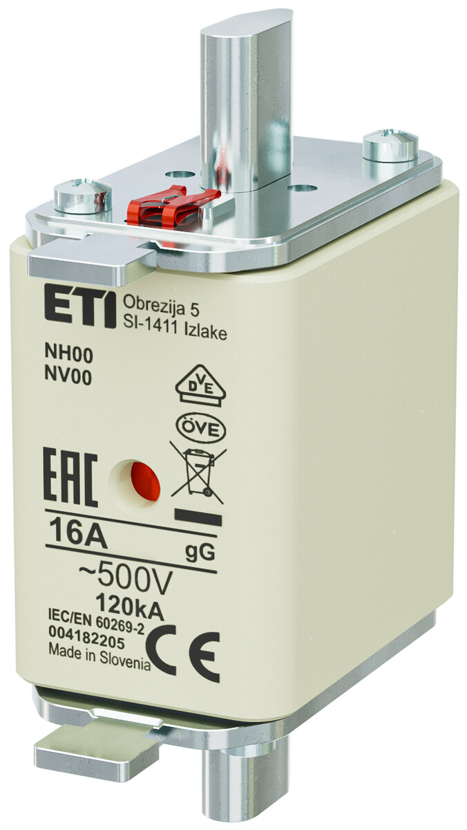 Sicherung - Nh00 Gg 16a/500v - Langsam