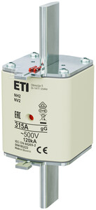 Nh2 Gg 315a/500v Einsatz