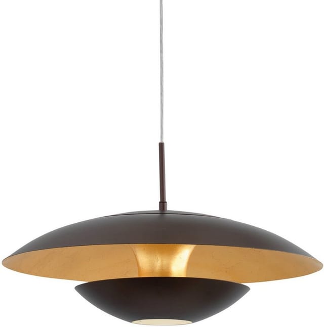 EGLO NUVANO Hängeleuchte, braun, gold