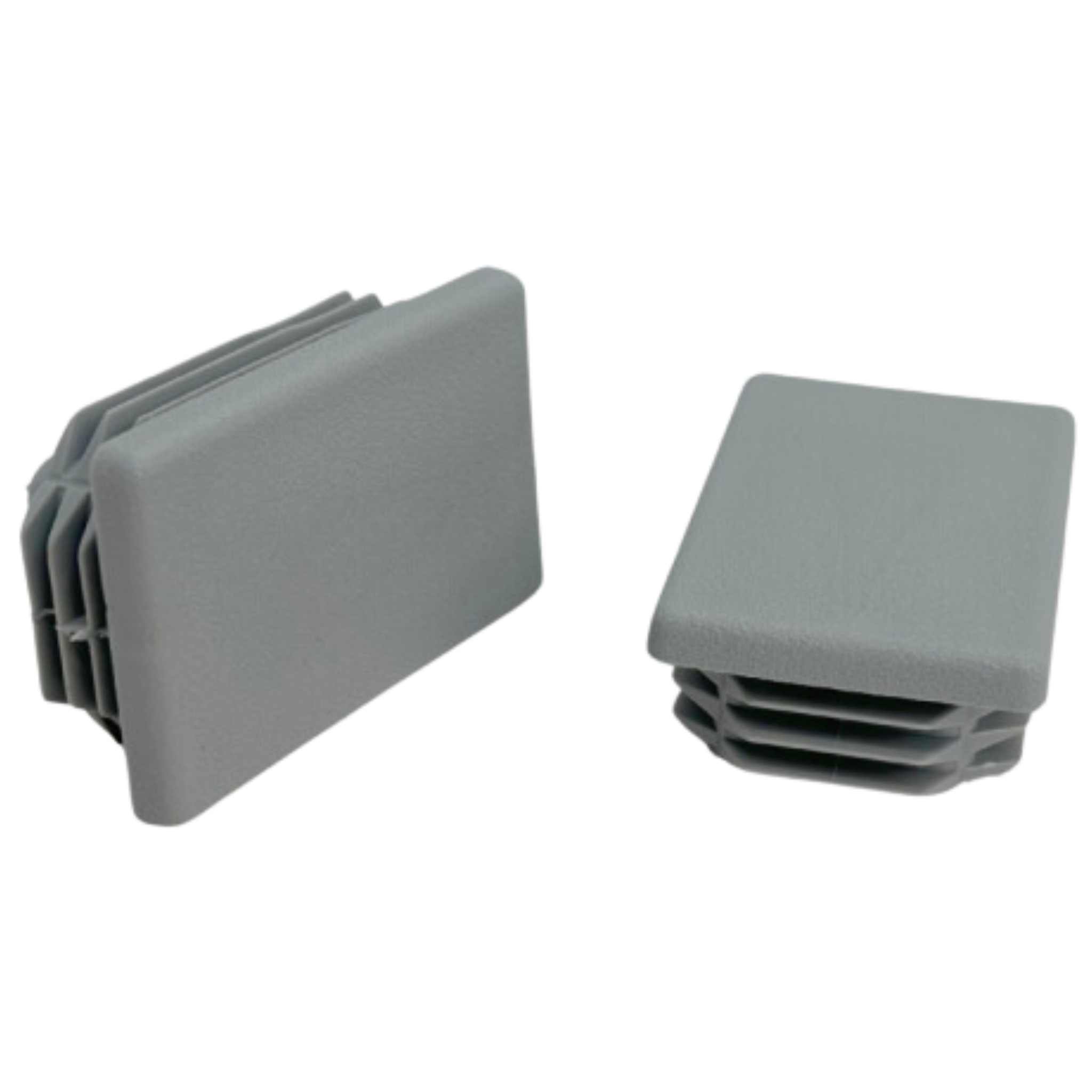 Innenkappe Für Profilpfosten-dach 60x40 3-4mm 20 Stück Grau