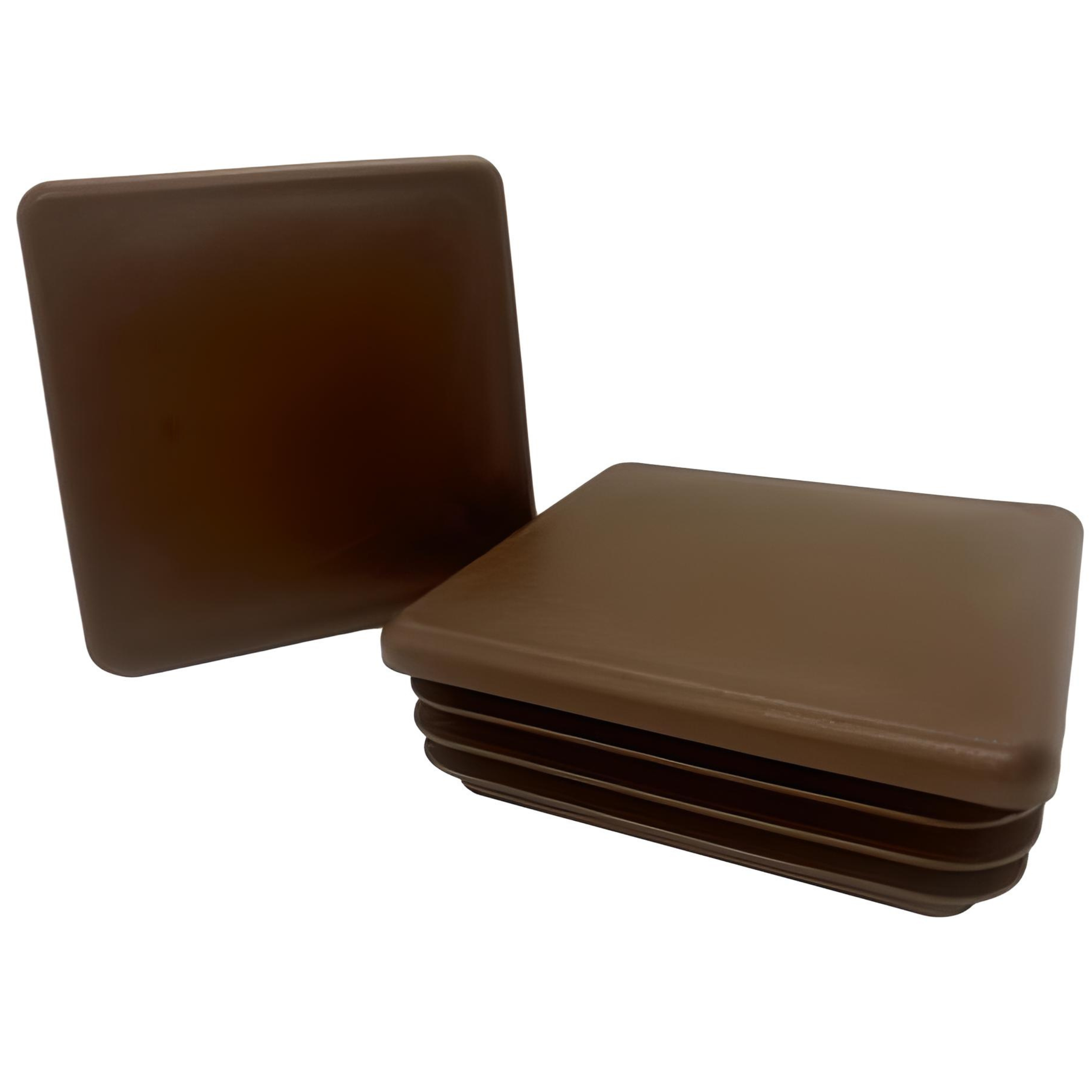 Innenkappe Für Profilpfosten-dach 100x100, Braun, 10 Stück