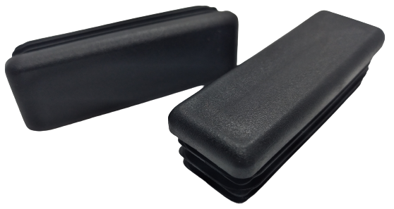 Innenkappe Für Profilpfosten-dach 100x20, 20 Stück, Schwarz