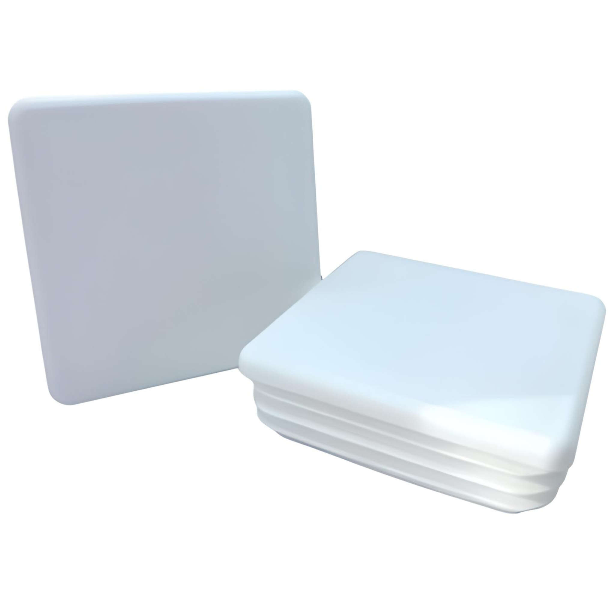 Innenkappe Für Profilpfosten-dach 80x80, 50 Stück, Weiß