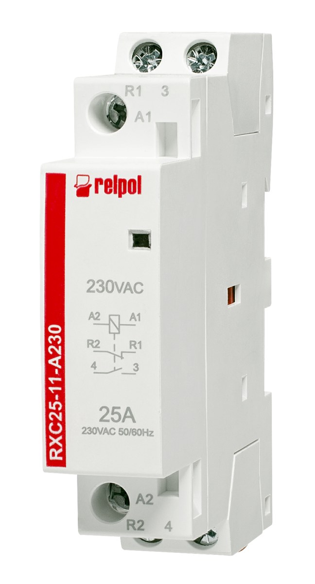 Installationsschütz 1ö + 1ö, 25a, 230 Vac Rxc25-11-a230