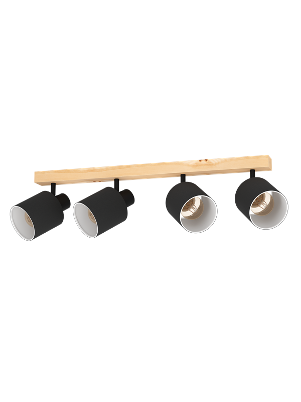 EGLO BATALLAS Spot, schwarz, weiss