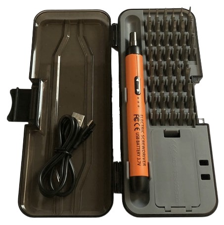 Akku-präzisionsschraubendreher 1000mah 38 Bits Kd12701