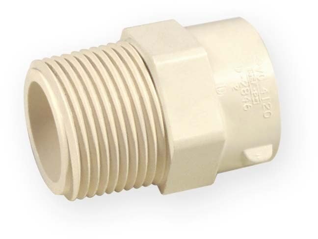 Pvc-c 1 1/4" Außen-/innengewindenippel