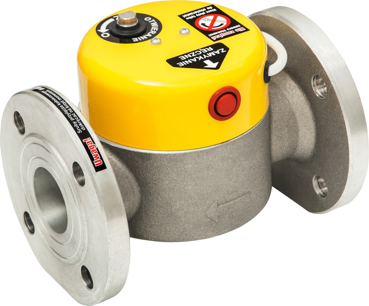 Klappenventil Mag-3/dn100, Ex, Satz Gegenflansche Dn100
