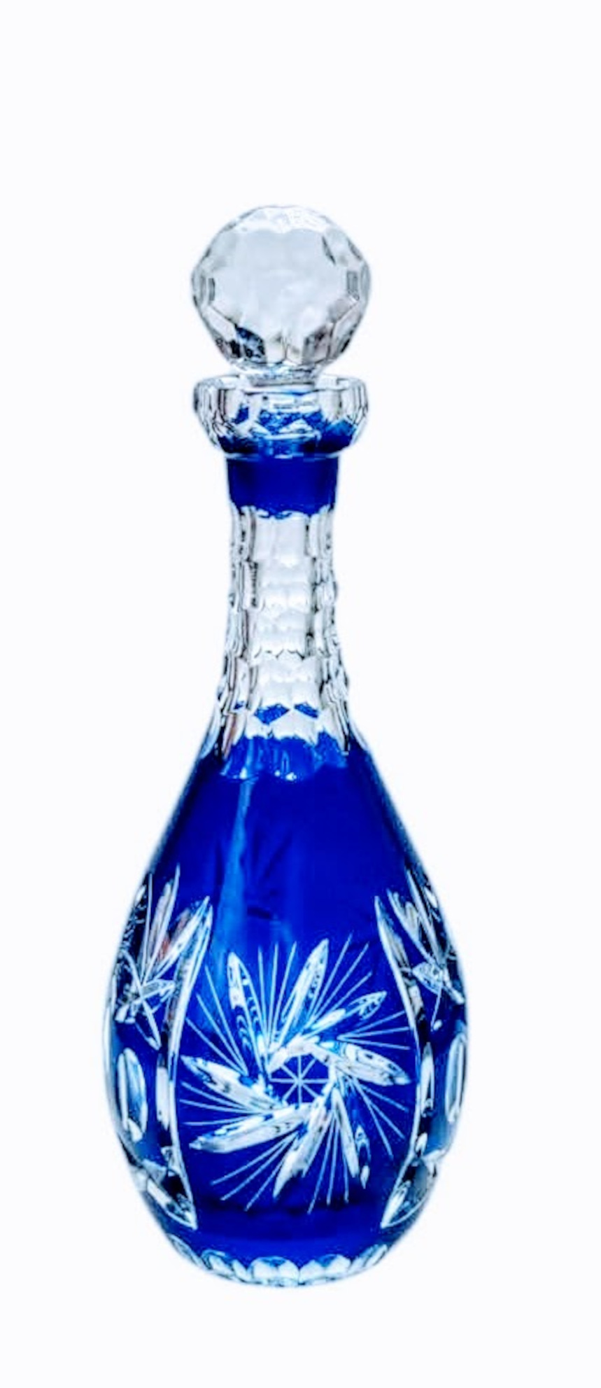 Weinkaraffe Aus Kobaltkristall, 700 Ml Olivenmühle