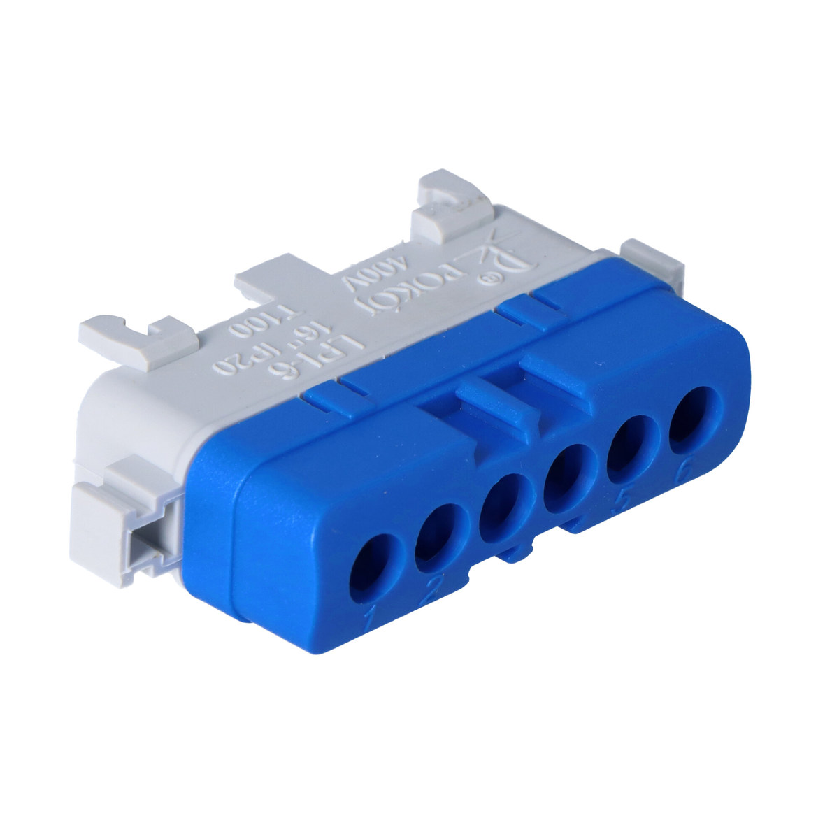 Isolierende Klemmenleiste Lpi-6 Blau