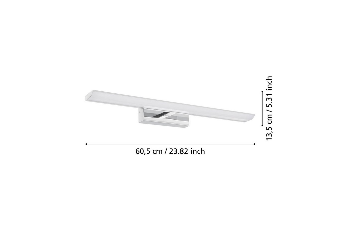 EGLO TABIANO-C Spiegelleuchte, weiss Bild 5