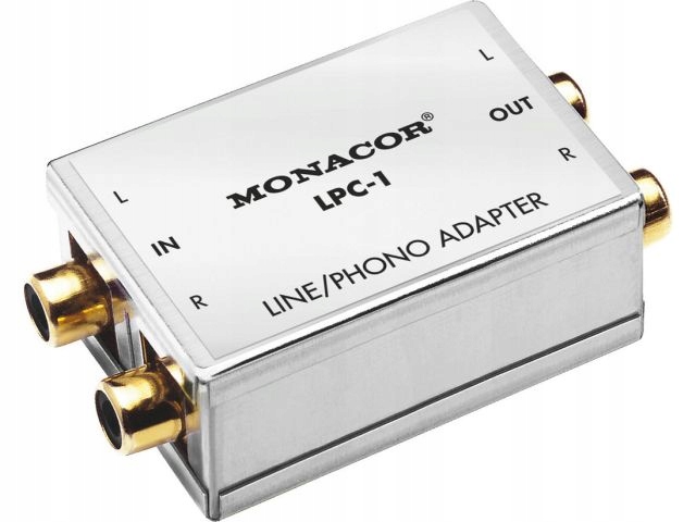 Monacor Lpc-1 - Line/phono-adapter