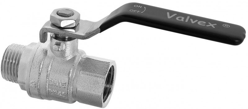 Vernickeltes Kugelventil Mit Stahlhebel-drosselklappe (dst) (n-w-version) Tr