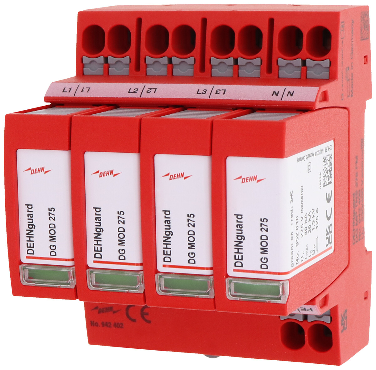 Dehnguard Smp Tns 275 Überspannungsableiter Typ 2 + Typ 3