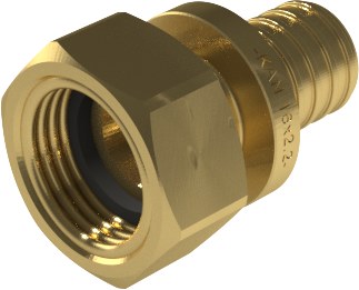 Messing-halbverschraubung Mit Flachdichtung Gw Ultraline - 25 G3/4