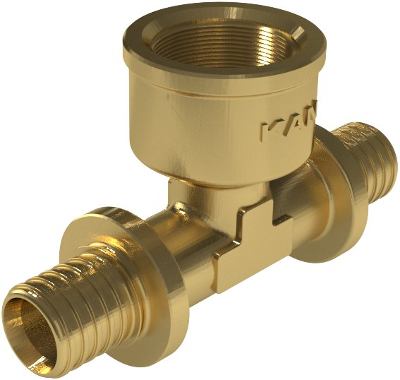 Messing-t-stück Gw Ultraline - 25 Rp3/4