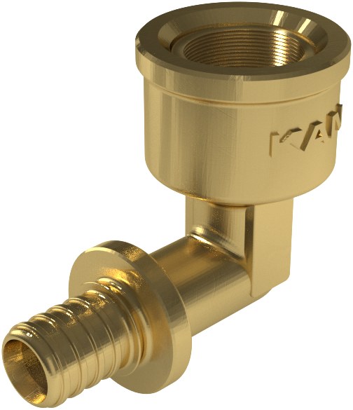 Messingwinkel 90° Gw Ultraline - 25 Rp3/4