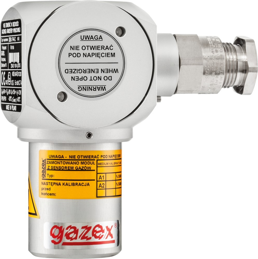 Gasdetektor Dex-14/n Methan, 10/30 % Ueg, Al-gehäuse, F4-c-version, Sensor