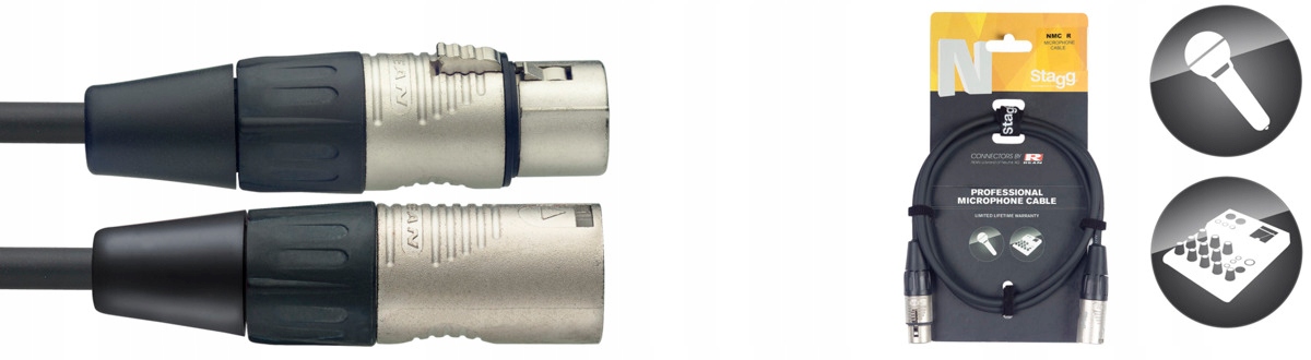 Stagg Nmc20r - 20m Mikrofonkabel