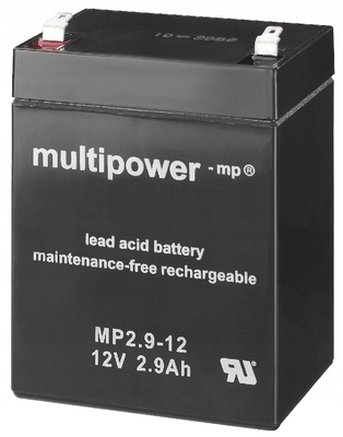 Monacor Txa-815accu - 12v Gelbatterie