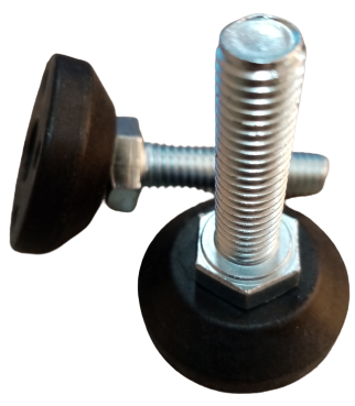 Möbelfüße M10ø30/30 Drehsockel, 20 Stück