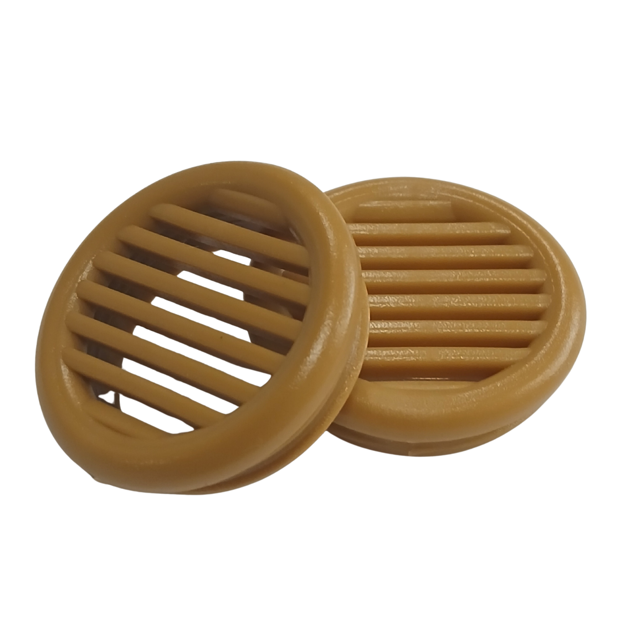 Möbelschrank-lüftungsgitter Fi35, Wildleder, Beige, 10 Stück