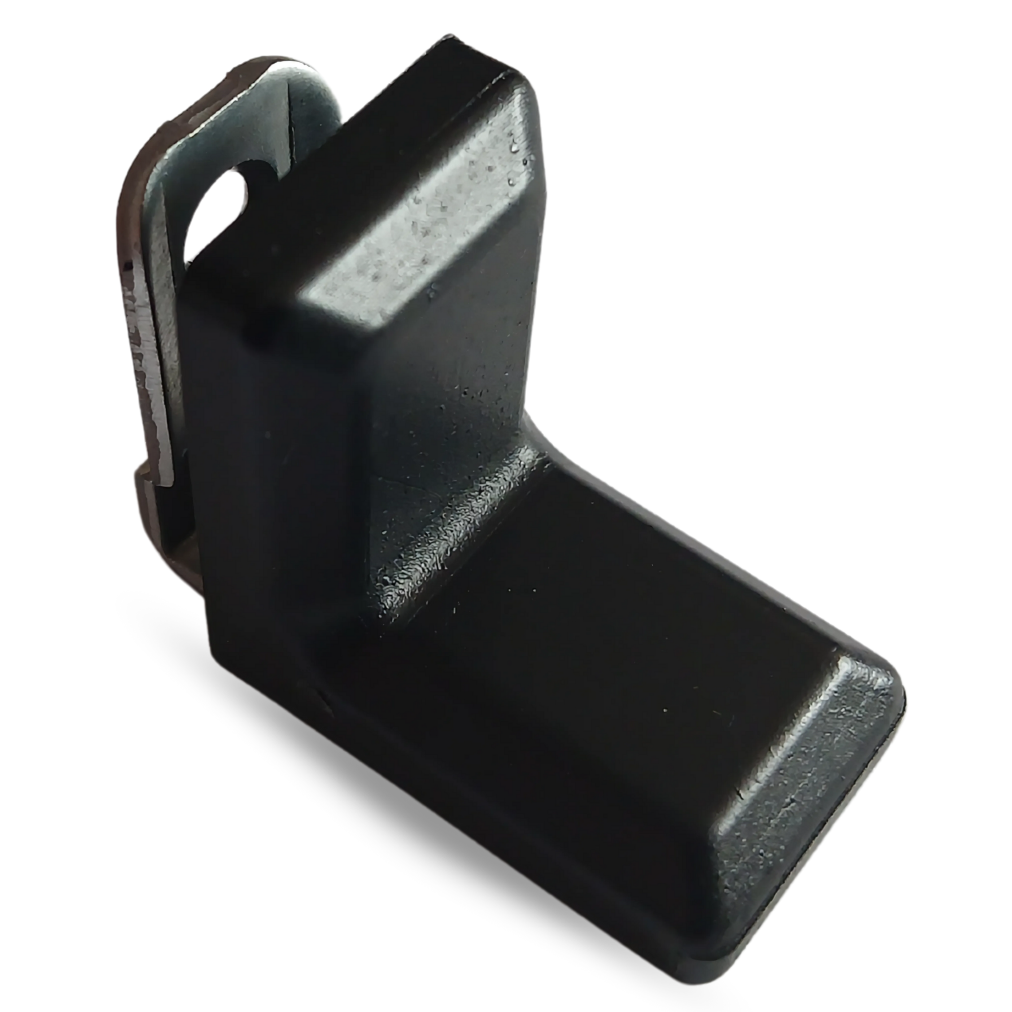 Komandorek Möbelwinkel, Metallhalterung + Abdeckung, Schwarz (01) 100 Stück