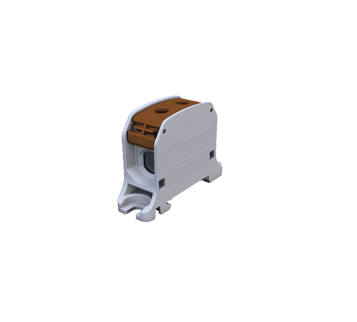 Gewindeschienenverbinder Stb 50 Al/cu 87310 Simblock, Braun