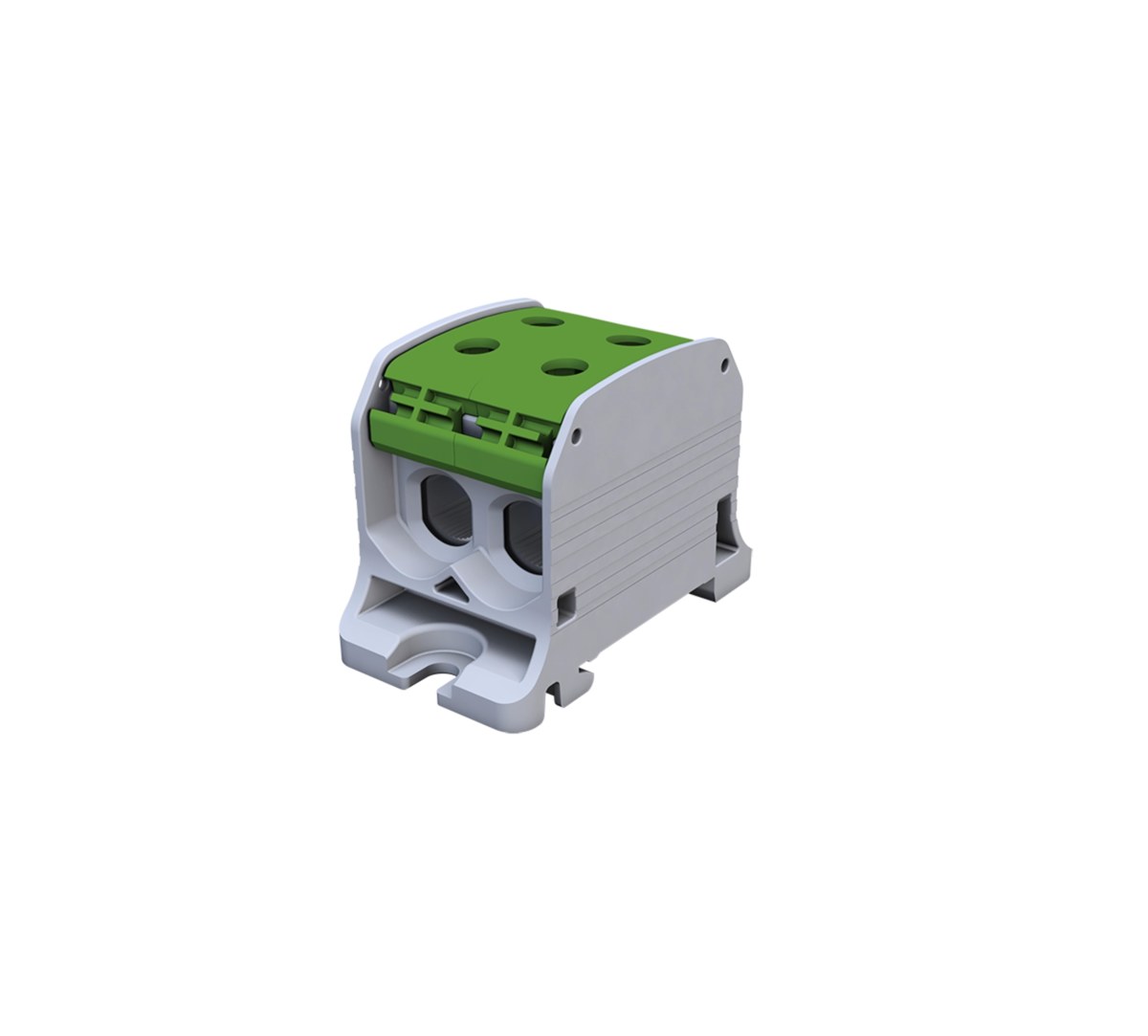 Gewindeschienenverbinder Simblock Stb 50-2 – Al/cu, 87320, Grün
