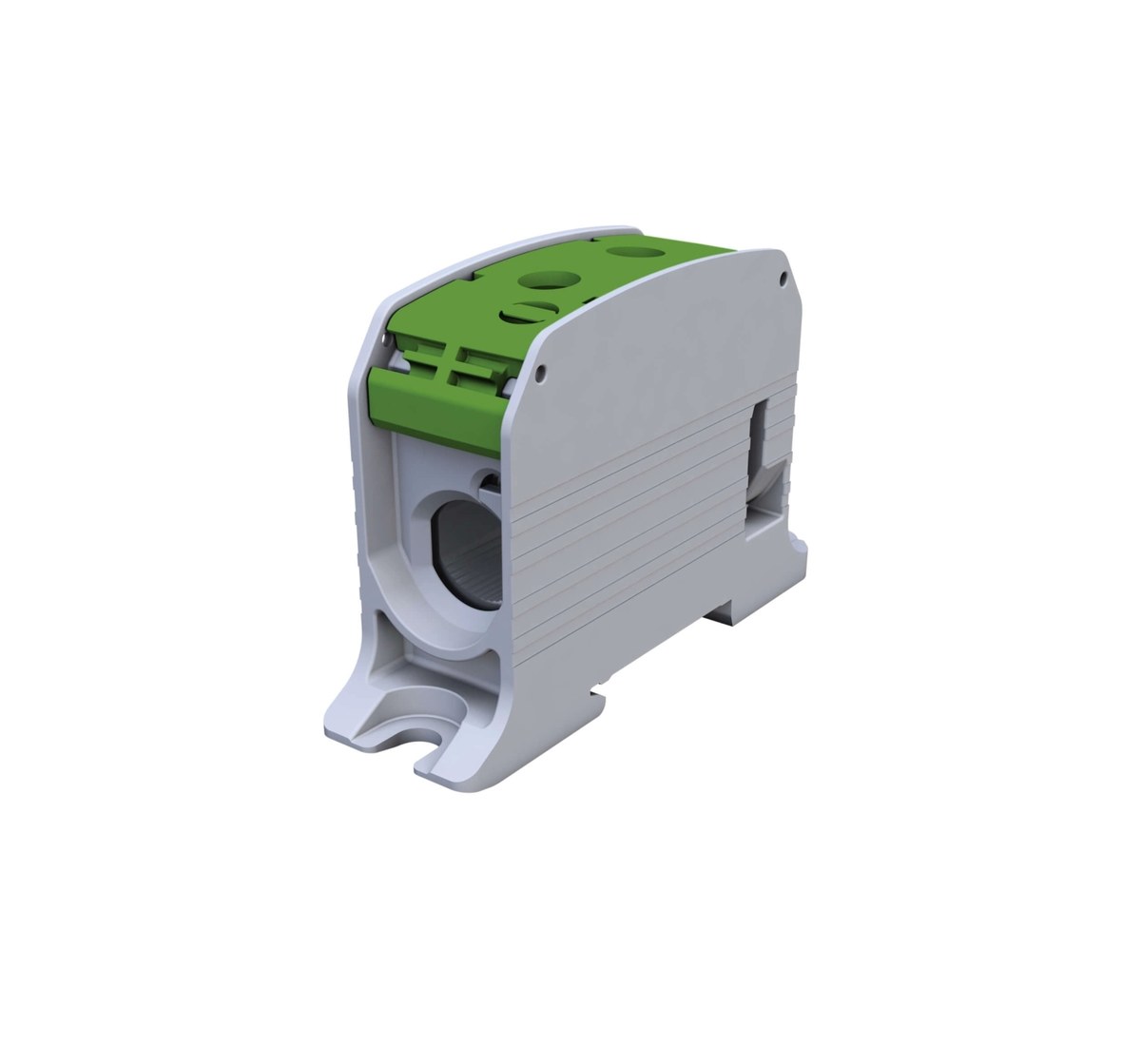 Gewindeschienenverbinder Simblock Stb 95 – Al/cu, 87510, Grün