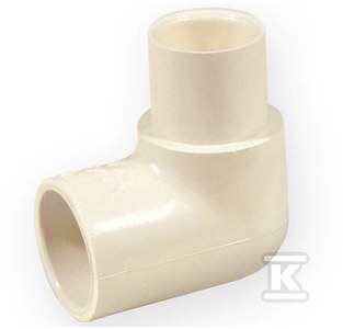 Nippelbogen 90st Kw/kz 3/4" Pvc-c