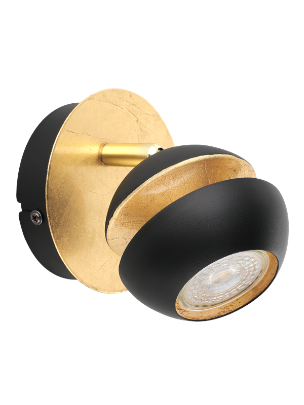 EGLO NOCITO Spot schwarz gold