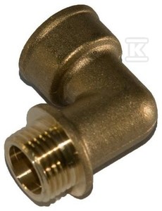 90st Gwxgz 1/2" Messing-winkelstück