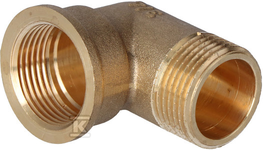 90st Gwxgz 3/4" Messing-winkelstück