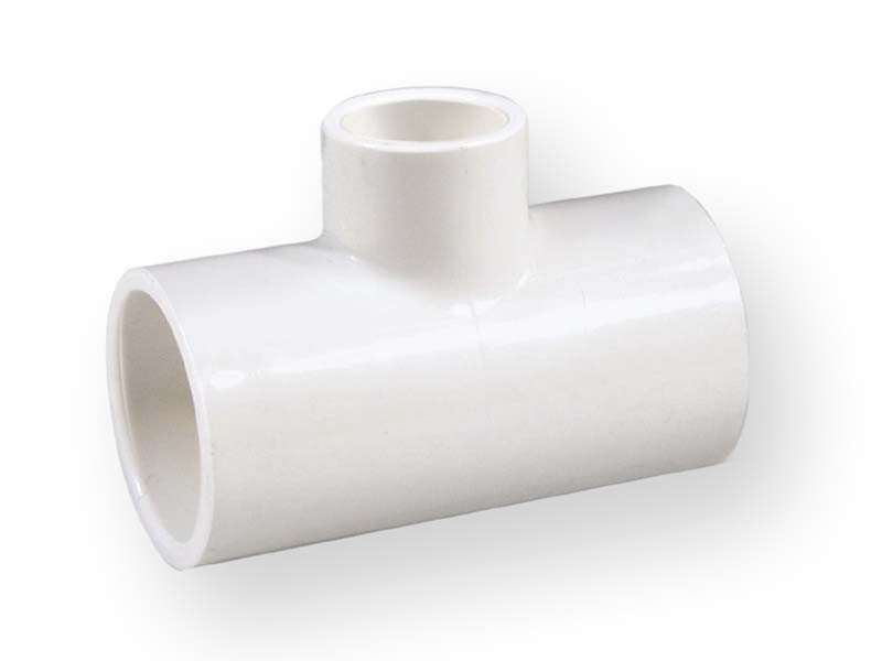Reduzier-t-stück Kw/kw/kw Pvc-u 1 1/2x1 1/2x1 1/4