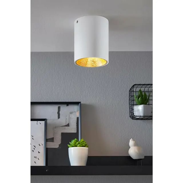 EGLO POLASSO Deckenleuchte, weiss, gold