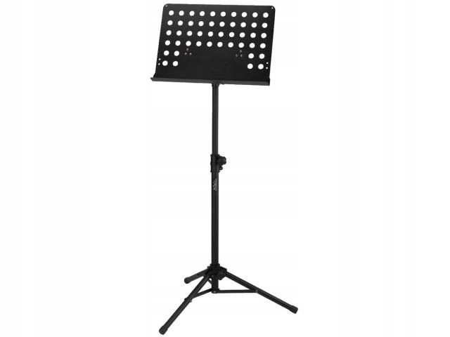 Monacor Mss-20/sw - Professioneller Notenständer