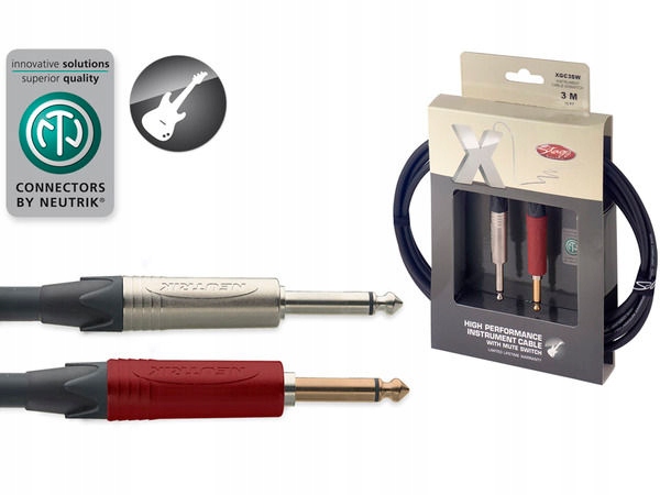 Stagg Xgc3sw - 3m Instrumentenkabel