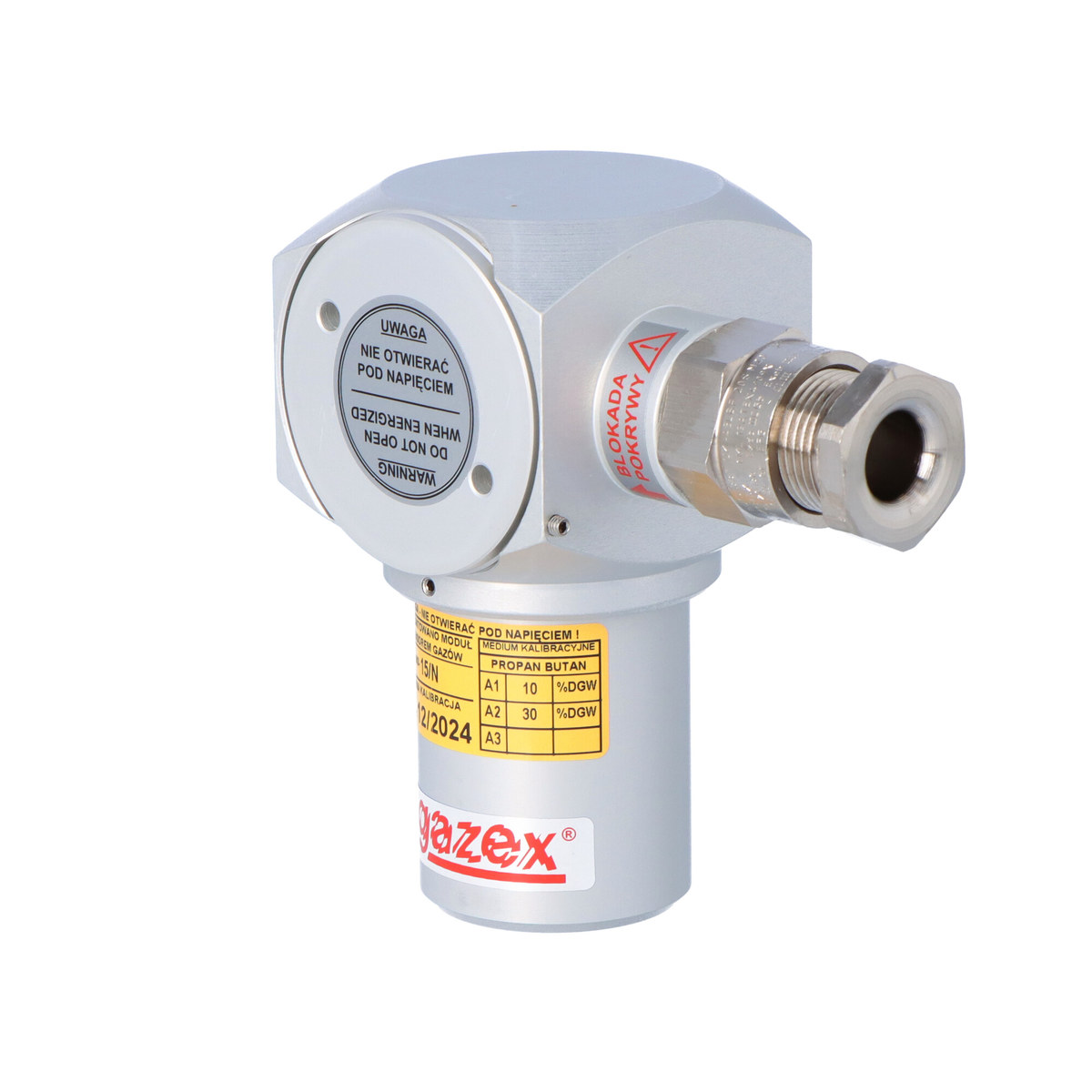 Propan-butan-detektor Dex-15/n-10/30, 10/30 % Ueg, P-p-sensor,