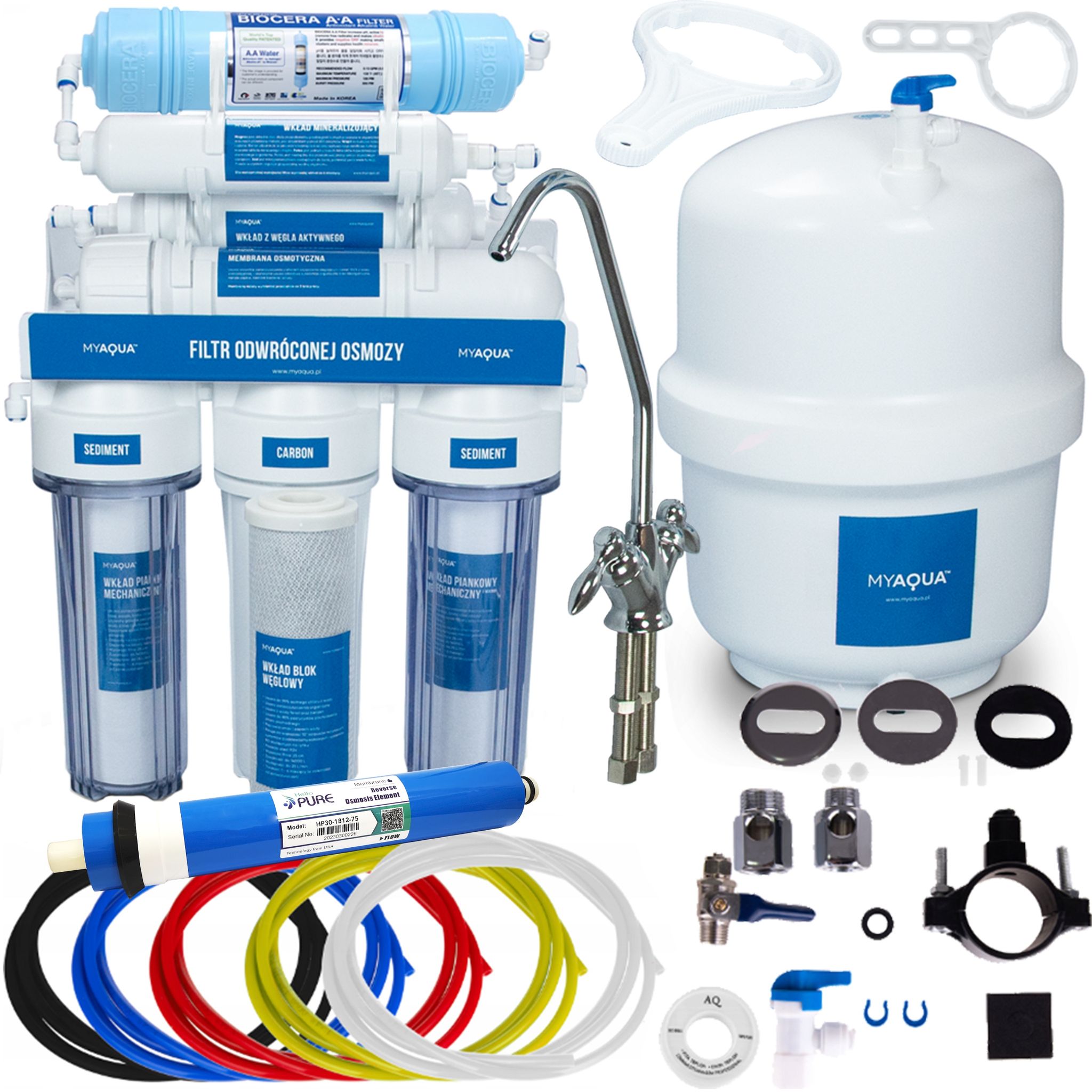 Umkehrosmose-wasserionisator Biocera Redox -500 Mv Wasser Ph 8-11