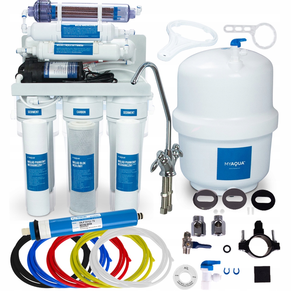 Umkehrosmose-filter Mit Pumpe Ro7 Ro-wasserfilter