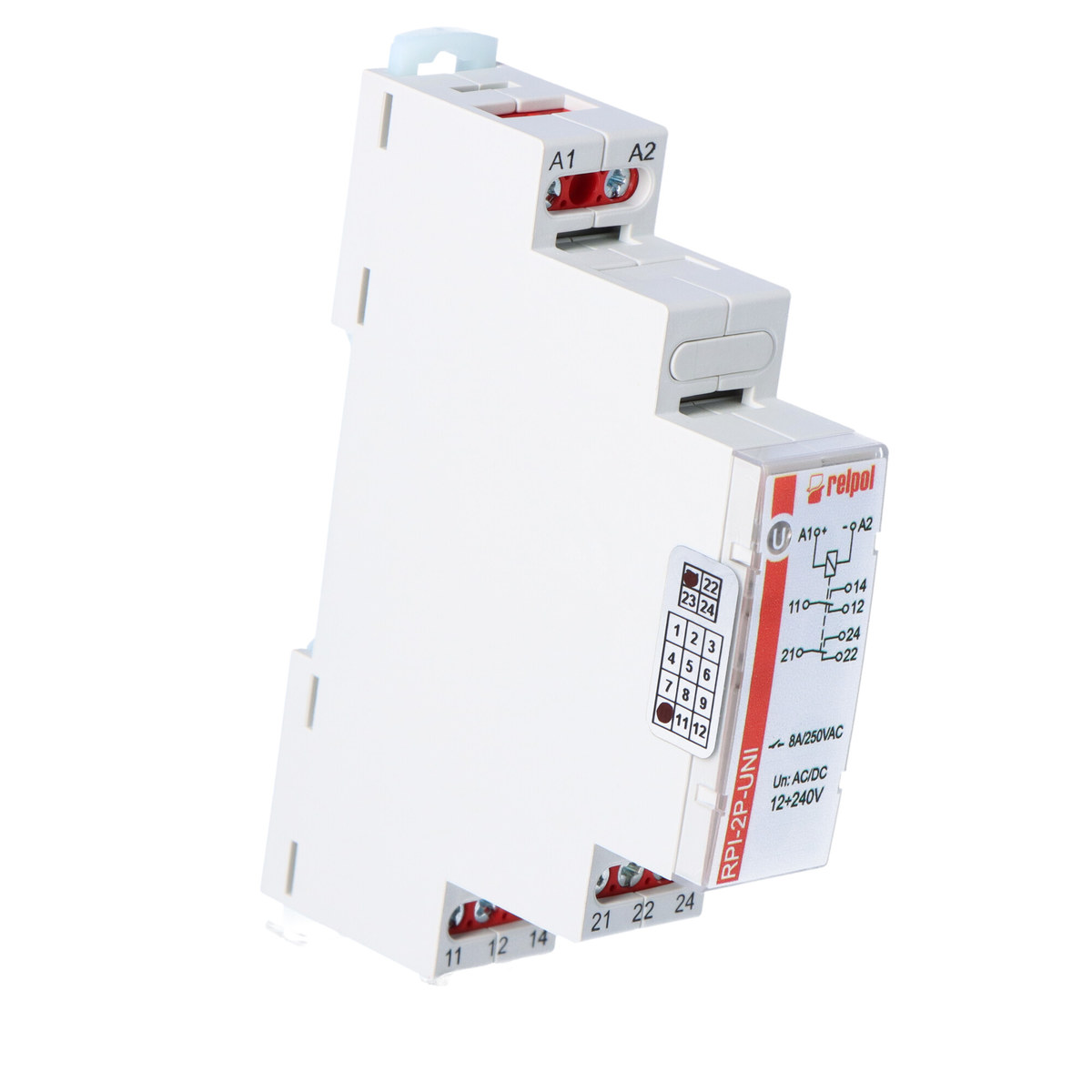 Rpi-2p-uni Installationsrelais