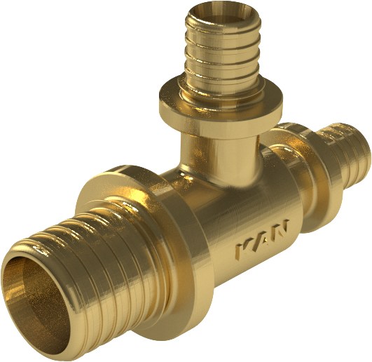 Ultraline Messing-reduzier-t-stück - 32/25/32