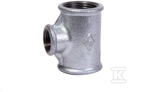 Reduzier-t-stück B1nr25 1x3/4x1 Verzinkt
