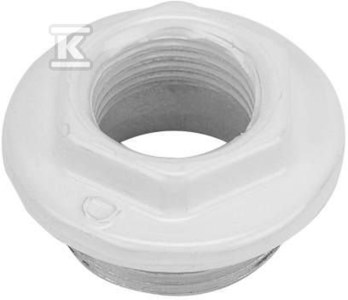 Kühlerreduzierung 1" X 3/4" Links Weiß