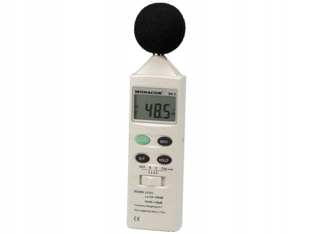 Monacor Sm-2 - Schallpegelmesser (klasse 2)