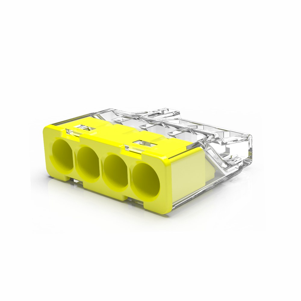 Mini-schnellverbinder Pc-214s Für Drahtquerschnitte Von 0,2–2,5 Mm², Packungsgröße: 100 Stück